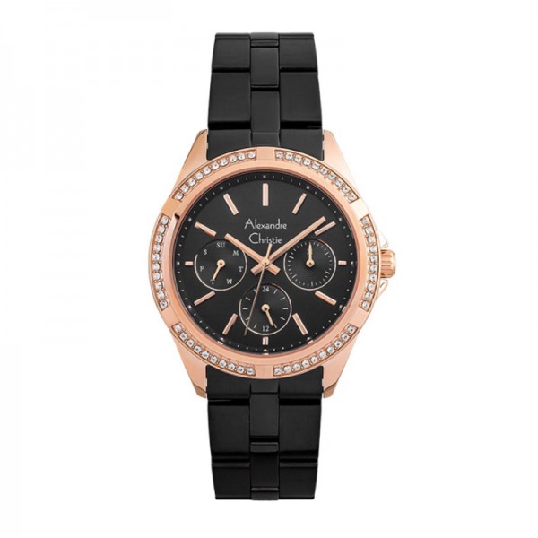 Alexandre Christie AC 2947 Rosegold Black BFBBRBA